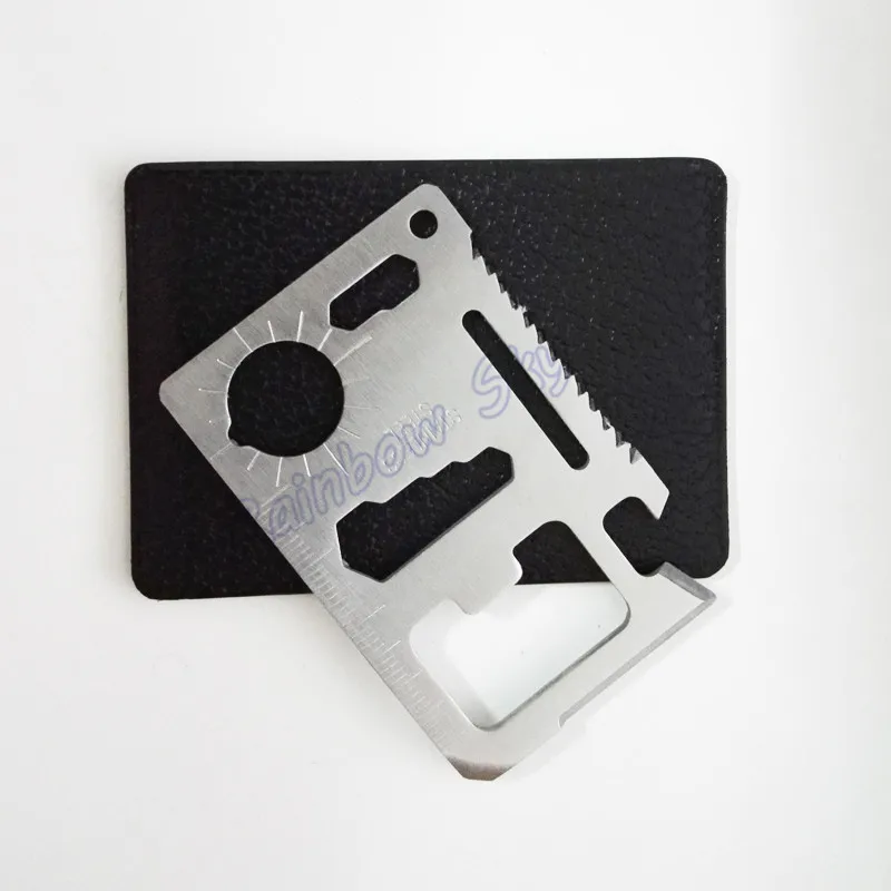 50pcs Outdoor Camping Multipurpose Pocket Survival Tools 11 In 1 Multifunction Card Knife | Инструменты