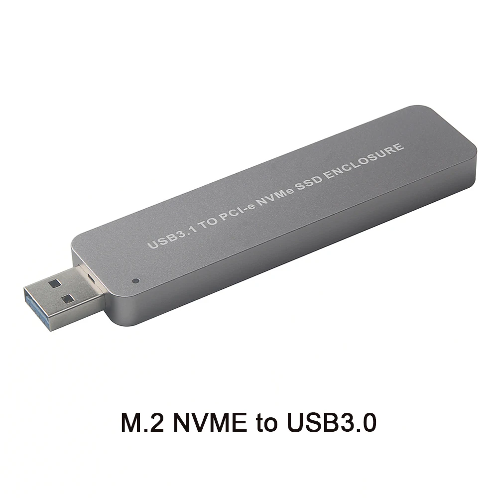 Высокое качество M.2 NVME к USB 3 0 адаптер M2 NGFF PCIE SSD карта портативный жесткий диск