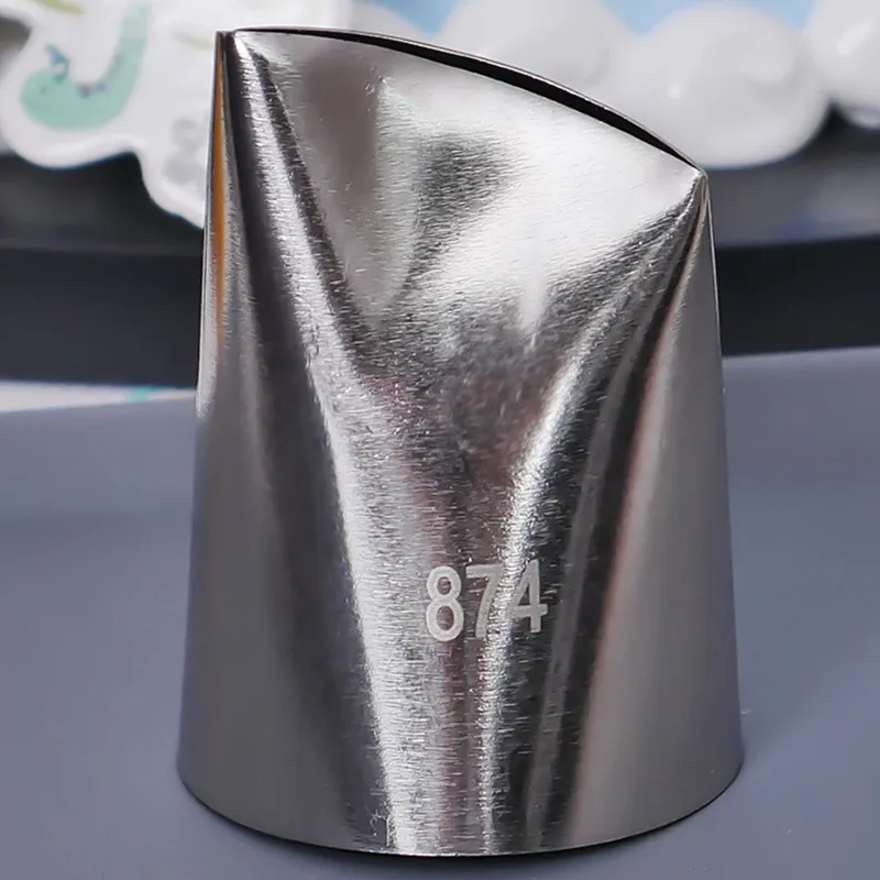874 Large Size Rose Flower Stainless Steel Icing Piping Cake Nozzles Cream Decoration Pastry Tips Cake Dessert Decorators Tool
