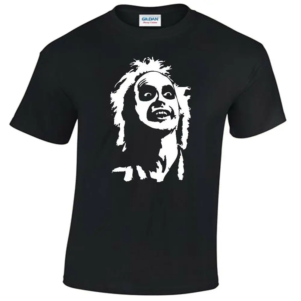Beetlejuice Face Мужская футболка S-5XL Винтажная подарок уникальный дизайн футболки