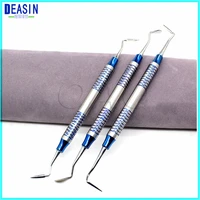 2018 deasin 1pcs dentist teeth clean hygiene picks scaler oral care gingival dental tool stainless steel gingival separator