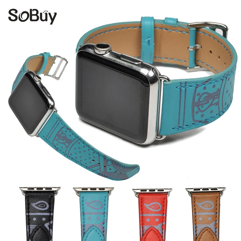 Кожаный ремешок для apple watch band 42 мм/38 мм 44 40 correa iwatch series 4 3 2 1 браслет на запястье