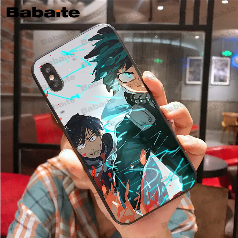Для iphone 11pro max Boku no Hero academic Роскошный Уникальный Дизайн чехол для телефона iPhone 6S 6plus