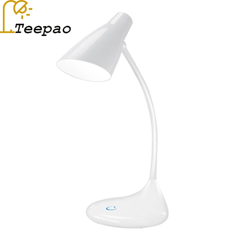 High Quality Adjustable Intensity Usb Rechargeable Led Desk Table Lamp Reading Light Touch Switch Luminarias De Interior | Лампы и