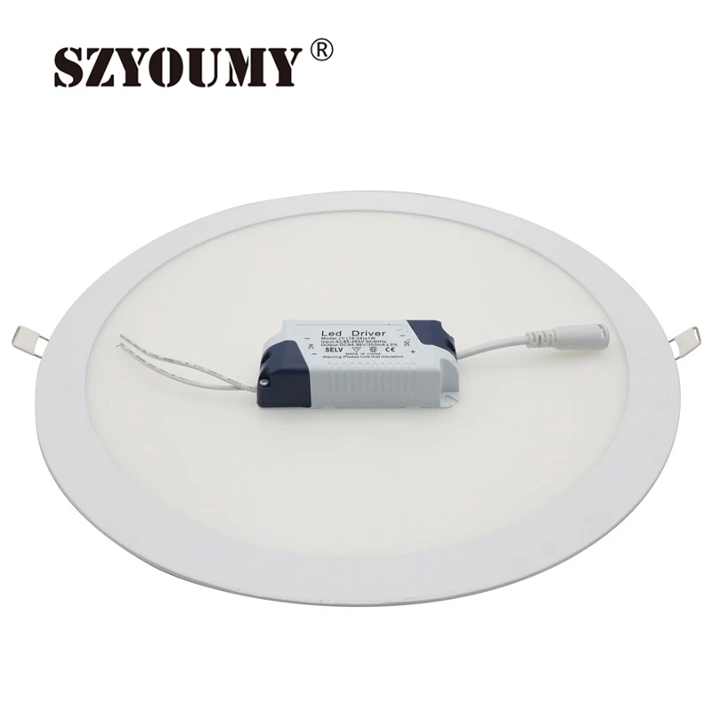 

Светодиодная панель 9 Вт, 12 Вт, 15 Вт, 18 Вт, 24 Вт, мини-круглая фонарь, тонкая Светодиодная лампа поверхностного монтажа 2835 для дома, с теплым/холодным белым светом