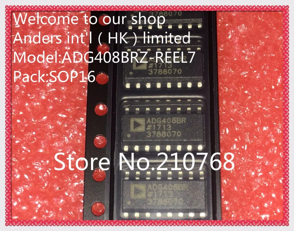 10 шт./лот ADG408BRZ-REEL7 ADG408BRZ ADG408BR ADG408 IC МУЛЬТИПЛЕКСОР 8X1 16soic | Электронные компоненты и