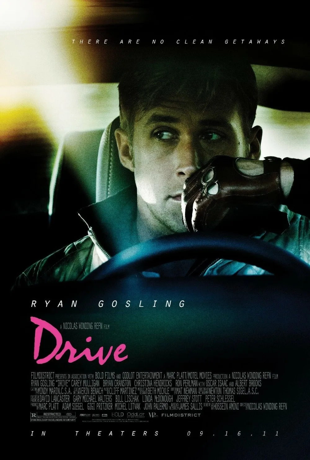 Drive (2011) Movie Ryan Gosling Carey Mulligan Hendricks SILK POSTER Wall painting 24x36inch | Дом и сад