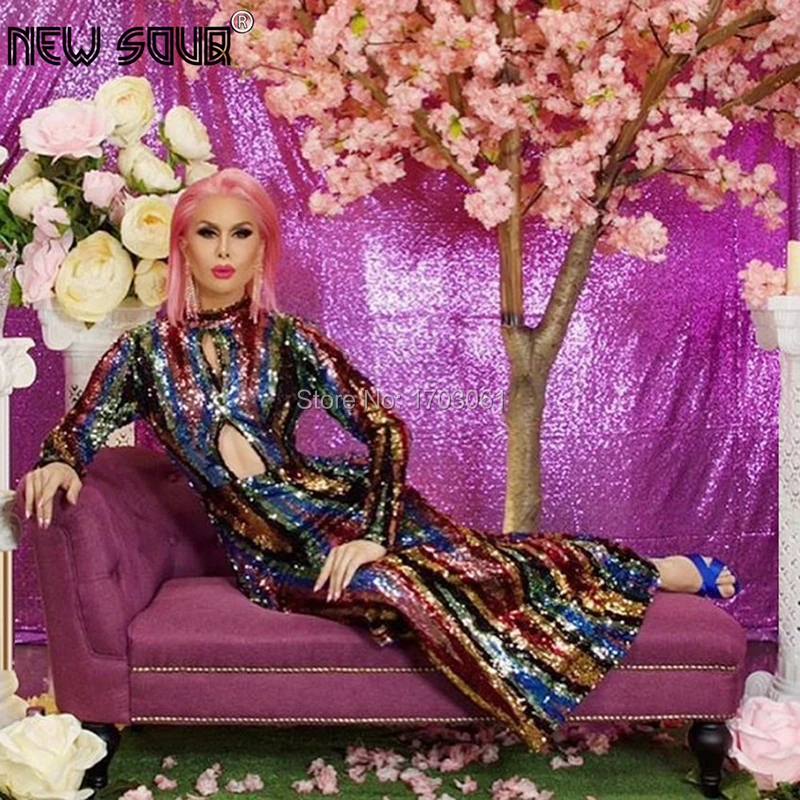 Блестящий Средний Восток Светоотражающие Вечерние платья на заказ Longue Robe De Soiree