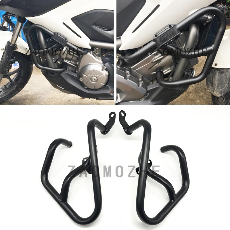 Защита двигателя мотоцикла для Honda NC700 NC750X NC750S 2012 2016 2015 2017 черная 100% Новая защитная