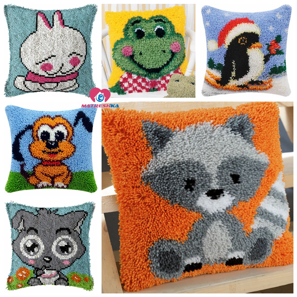 Прямая поставка наборы крючков с защелкой подушка мультяшным рисунком сделай