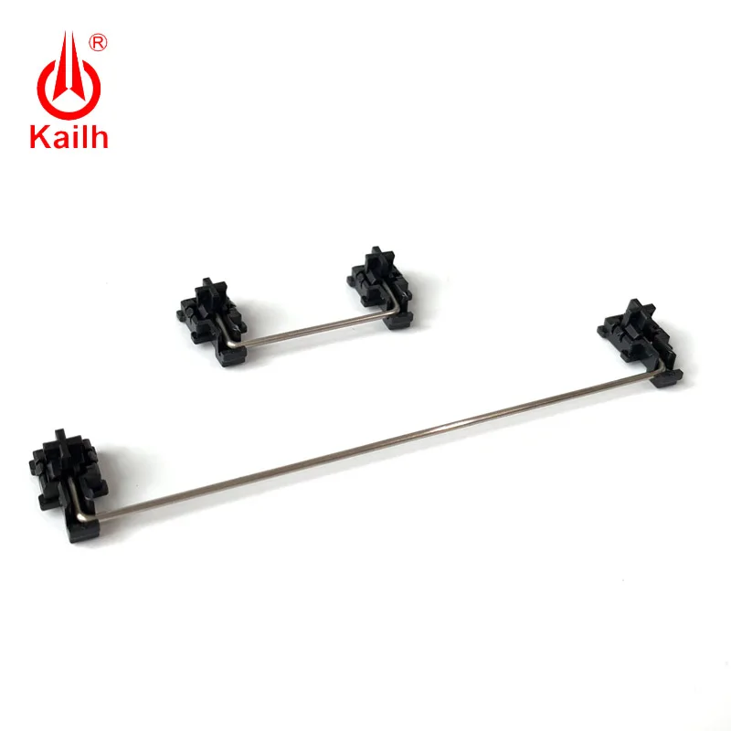 Kailh plate mounted stabilizers black case for 1350 Chocolate Switches Mechanical Keyboards 2u 6.25u
