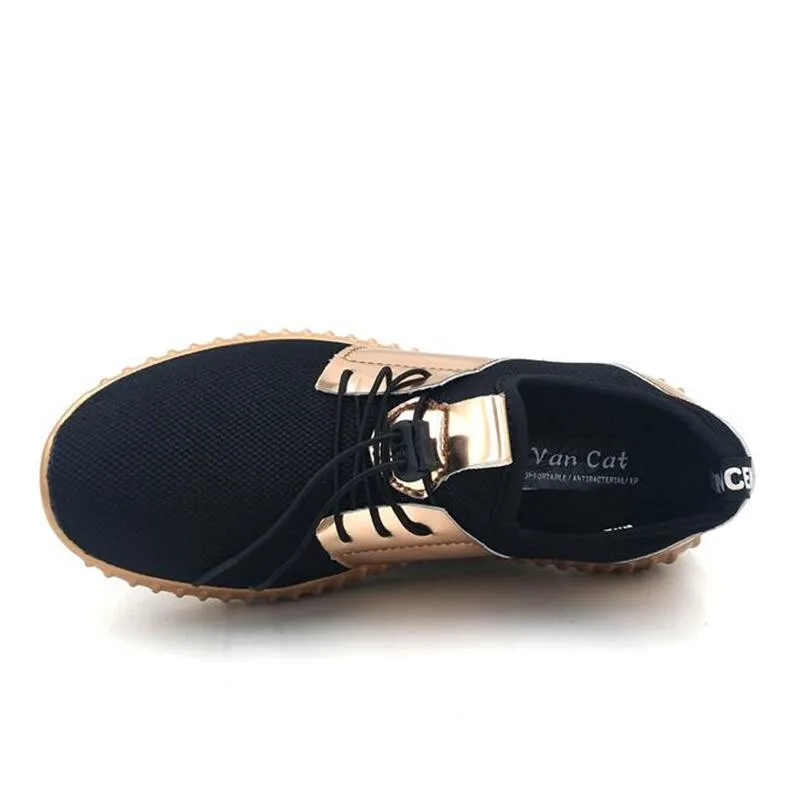 2017 г. Новая летняя дышащая мужская обувь на плоской подошве Осенняя модная парные