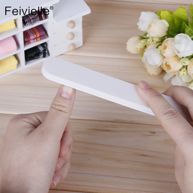 Feivielle 5 шт./компл. Волшебная искусственная наждачная бумага для ногтей буферная