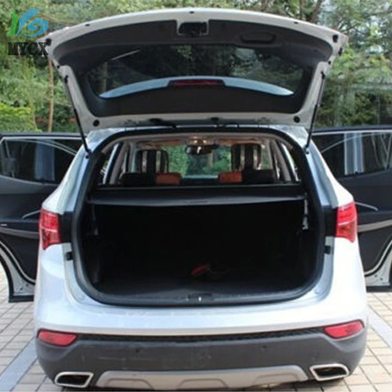 Для hyundai Santa Fe Sport 2013 5 местный автомобиль Стайлинг Черный задний багажник Грузовой Чехол защитный щит