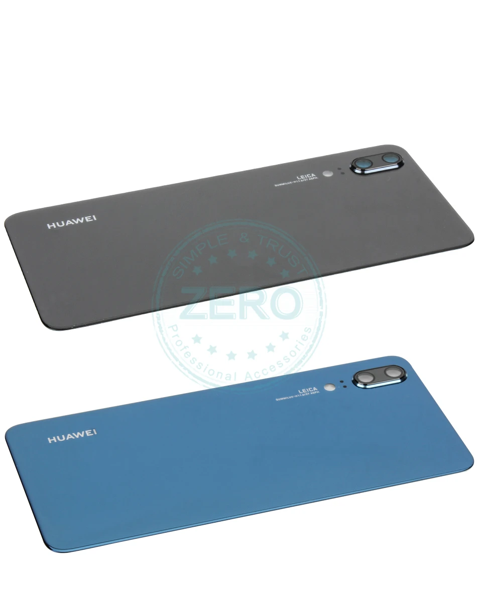 Для huawei P20 задняя Корпус батареи для huawei P20 задняя крышка аккумулятора камера Стекло Замена Ремонт Запасные части