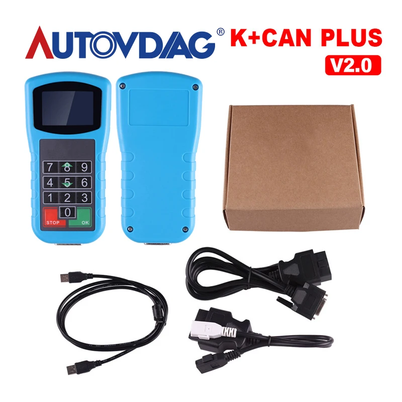 Новейший диагностический сканер для VAG K + CAN Plus 2 0 коррекция пробега ПИН кода
