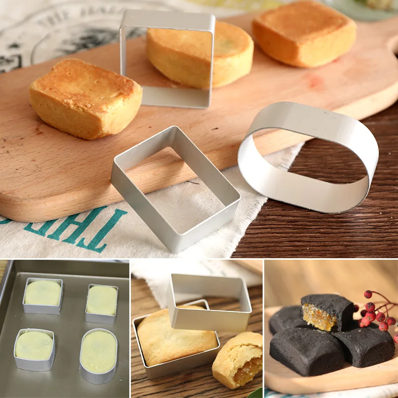 5 шт. круглые овальные квадратные прямоугольные шестигранные формы форма для