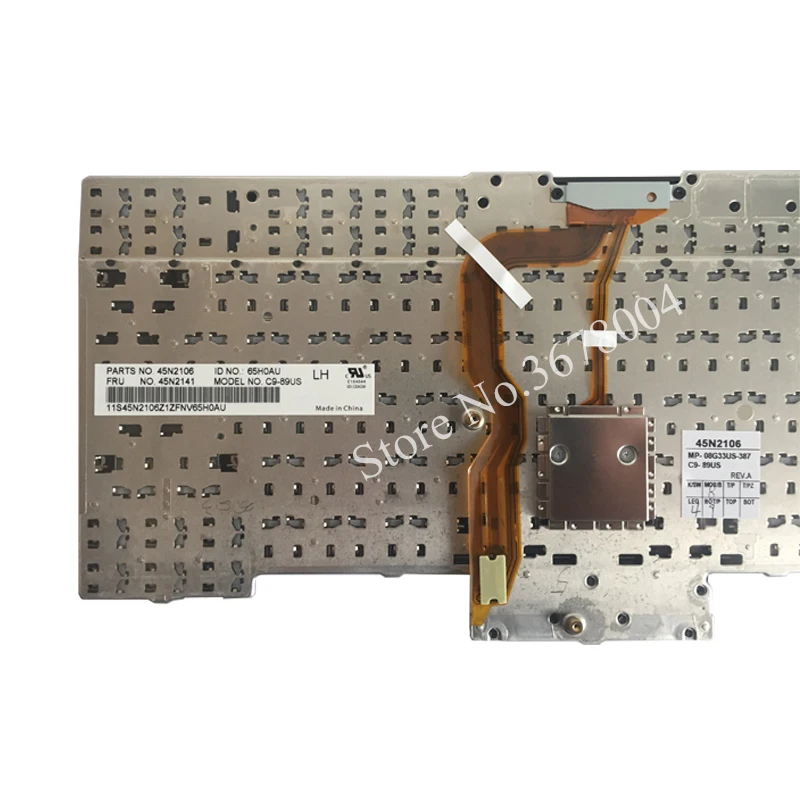 Для Lenovo ThinkPad Клавиатура для ноутбука T400S T410S T410 T410I T510 W510 T420 T420S W520 X220T X220s X220i US |