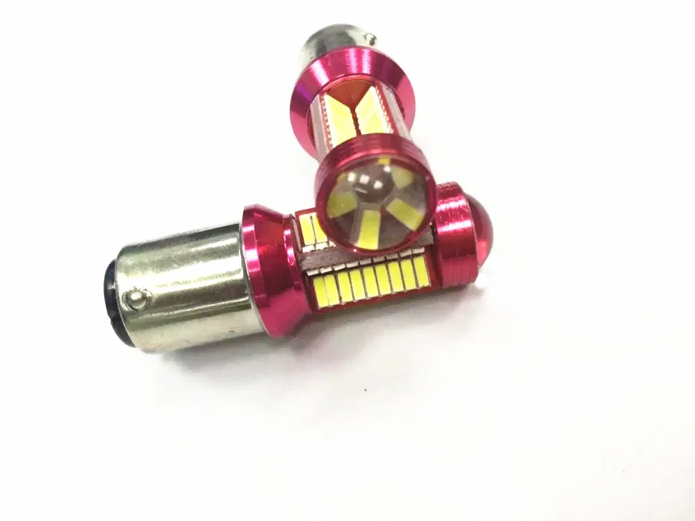 Автомобильная противотуманная фара S25 T20 T25 1156 1157 78smd 78led неполярная постоянный ток