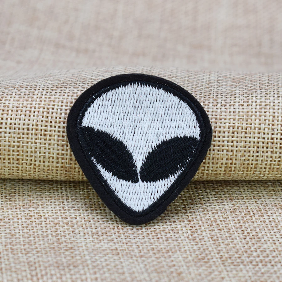 10 шт. чужеродные нашивки панк значки на одежду железная вышитая нашивка