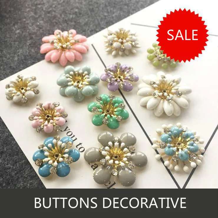 1 шт. металлические пуговицы для одежды стразы декоративные аксессуары