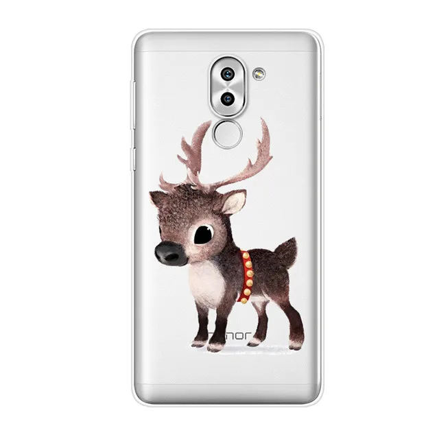 B Para Для huawei GR5 чехол 5,5 ''Мягкий ТПУ силиконовый чехол для телефона для Coque huawei Honor 6X задняя крышка Honor 6 X x GR5 милый - Цвет: 39