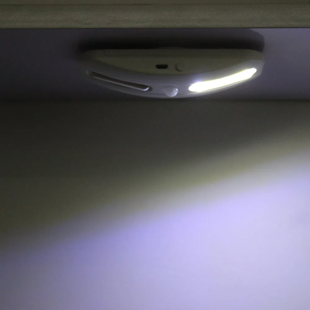 

1 Вт COB светодиодный светильник для шкафа с питанием от USB, белый или фиолетовый, с инфракрасным датчиком движения, для стерилизации помещени...