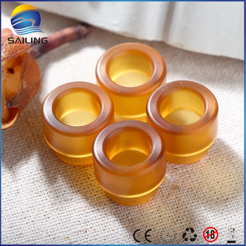 Дрип тип для электронной сигареты PEI Derlin мундштук с широким отверстием двойное