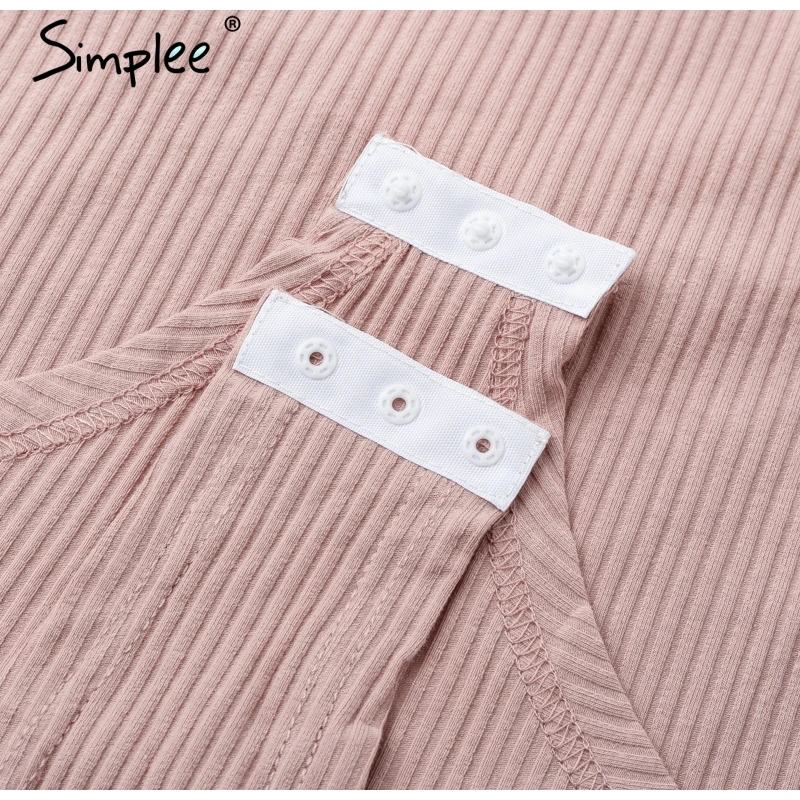 Женское кружевное боди Simplee с открытой спиной, женские комбинезоны, облегающий мягкий трикотажный зимний комбинезон, ромпер