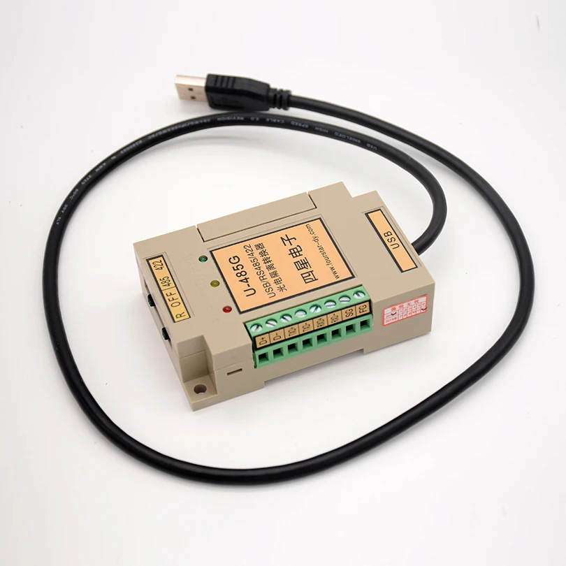 USB к RS485/422 оптический изоляционный преобразователь полный дуплекс