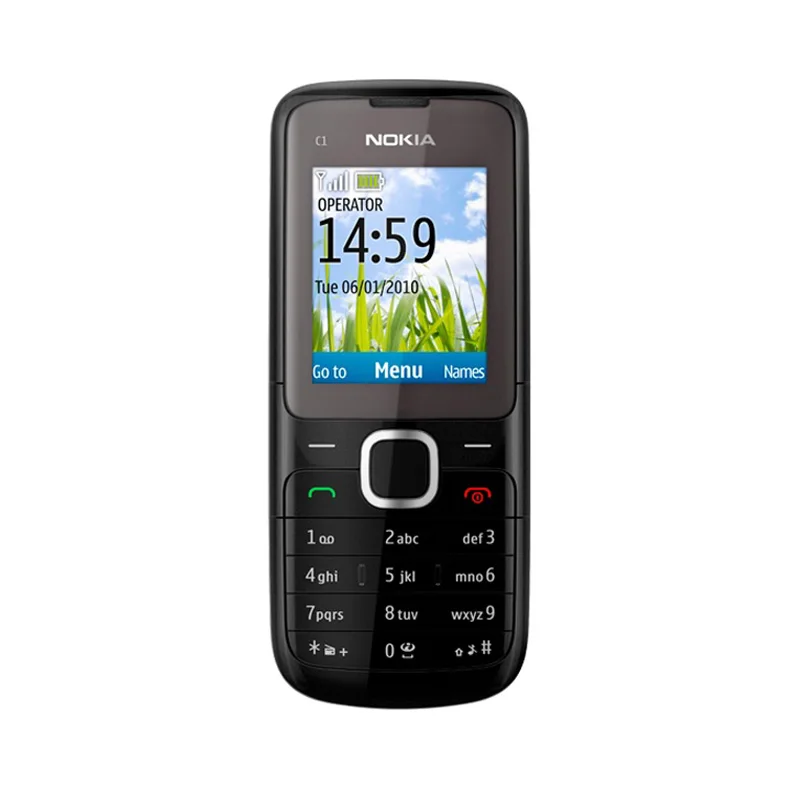 Nokia C1 01 отремонтированный мобильный телефон 2G GSM Горячая Распродажа Оригинальный