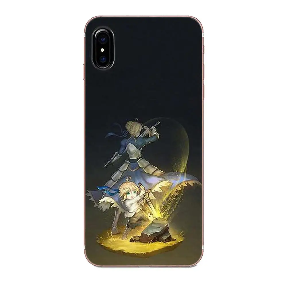 Мягкий защитный чехол аниме Fate Stay Night Saber для Xiaomi Redmi Mi Note 7 8 9 SE Pro Lite Go Play | Мобильные