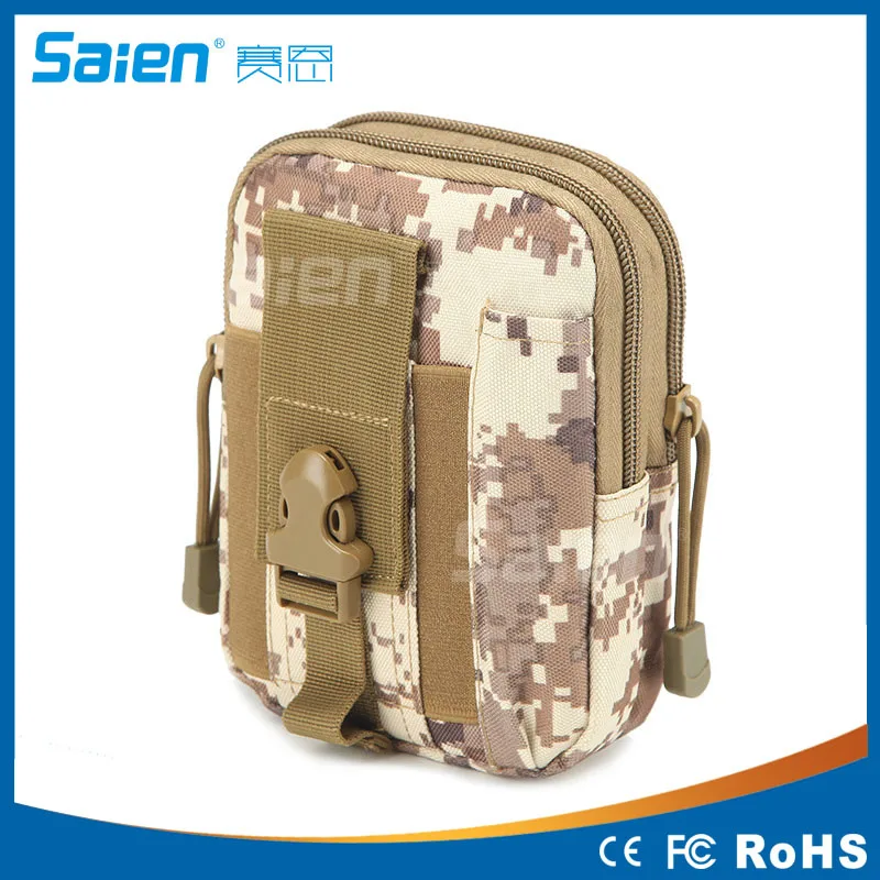 Sand color Actical ВДГ Молл Чехол компактный 1000D многофункциональная утилита гаджет Пояс сумка с сотового телефона - Цвет: Sand color