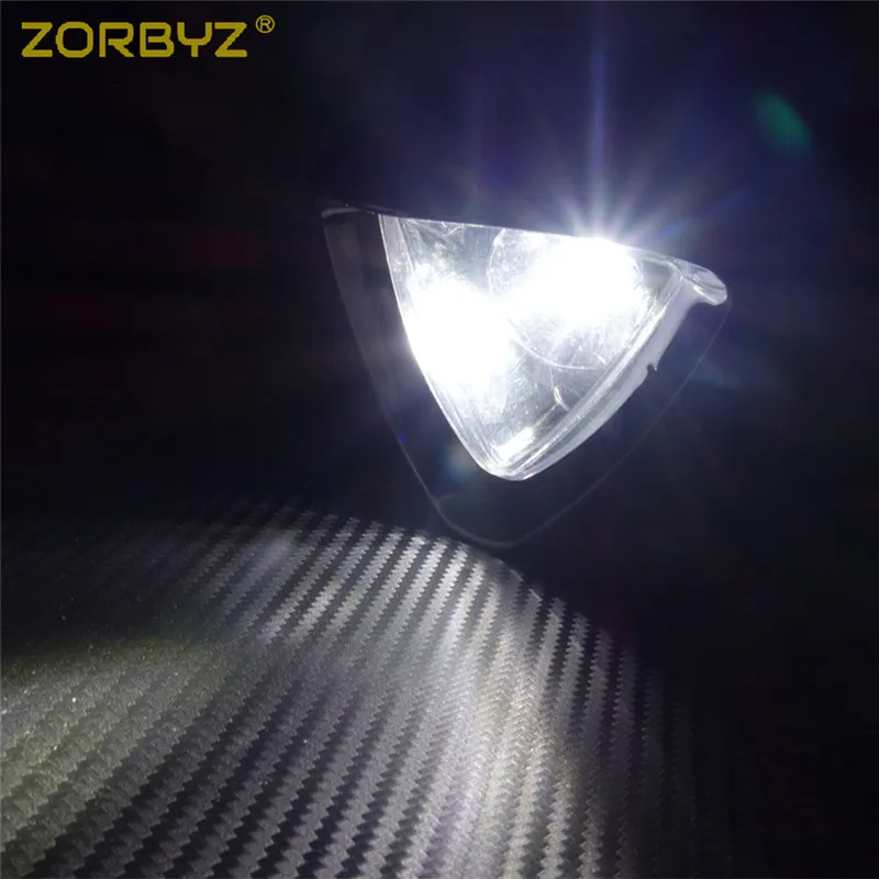 ZORBYZ мотоциклетные хромированные СВЕТОДИОДНЫЕ пластиковые точечные фары