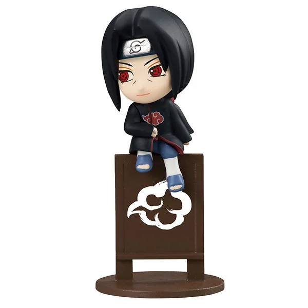 Аниме Рисунок 8 шт./лот Наруто Uzumaki Naruto Саске Хатаке Какаши милые ПВХ фигурка героини модель игрушки kawaii коллекция кукла