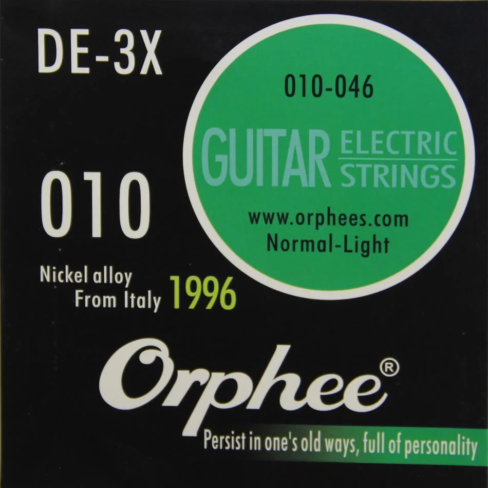 Аксессуары для гитары Orphee DE-3X 010-046 Электрогитары струны нить из никелевого сплава