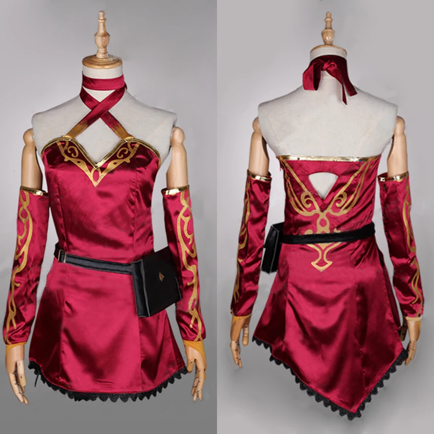 Аниме RWBY cinder осень Косплей Костюм Полный комплект с сумкой изготовленный на