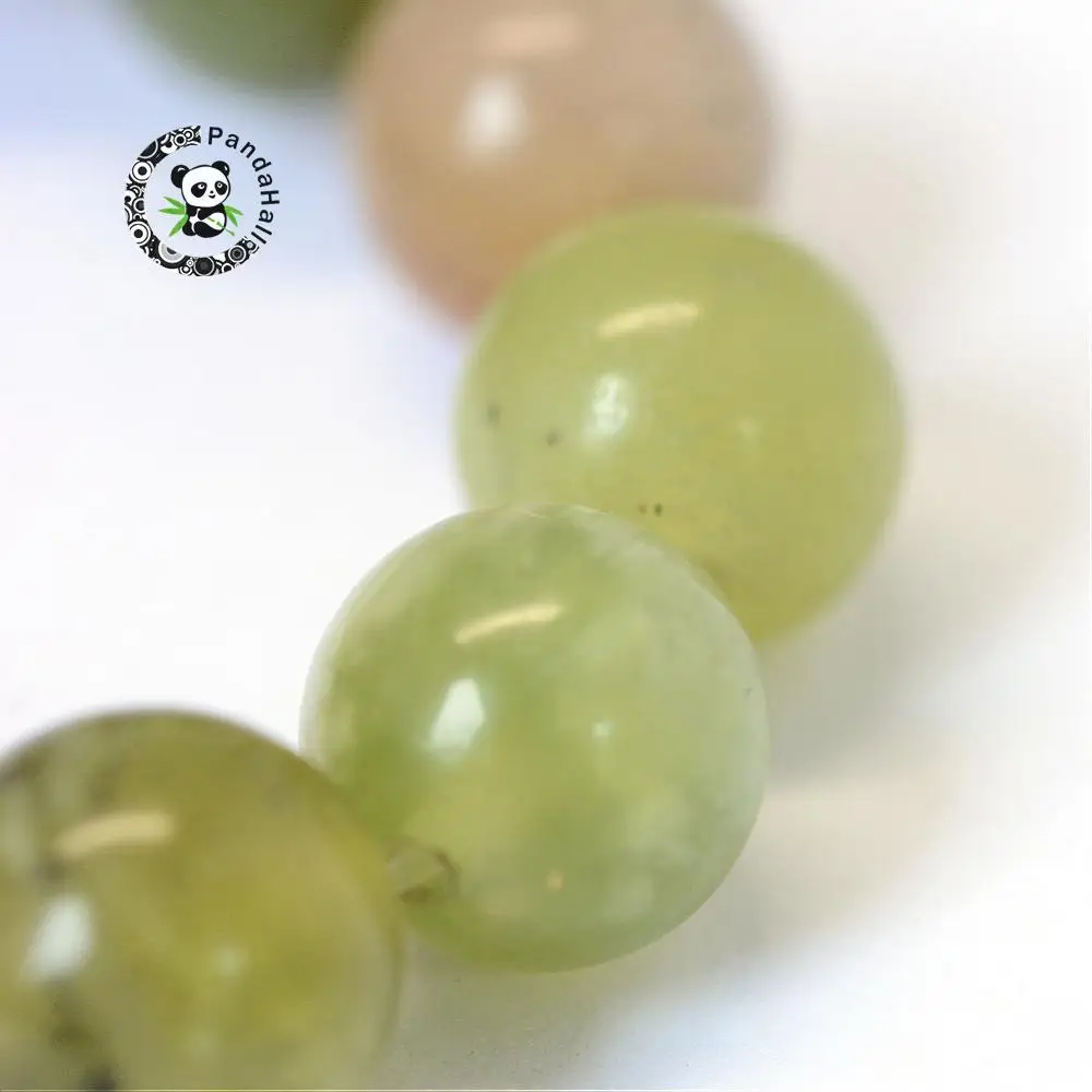 

Natural Mixed Stone Round Bead Strands, 8~8.5mm, Hole: 1mm; about 47pcs/strand, 15.5"