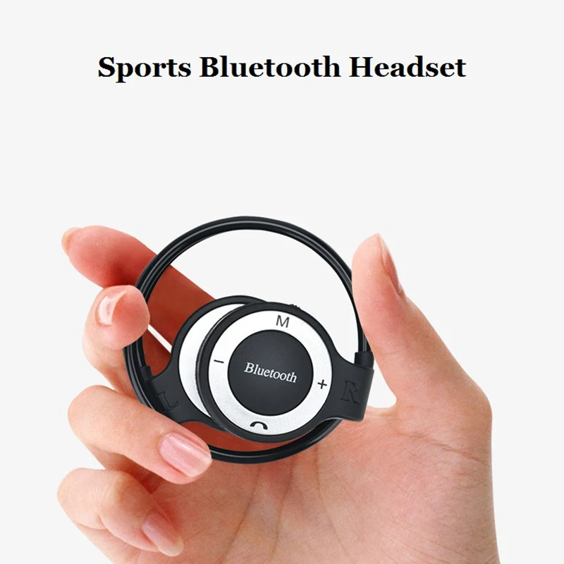 Беспроводная Bluetooth гарнитура поддержка TF карт наушники с супер басами стерео
