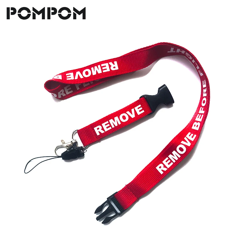 5 шт. remove Before Flight ремешки для брелок для ключей шейный ремень для ремешок DIY красный повесить веревочный брелок шнурки карты спортивный ремешок для ключей