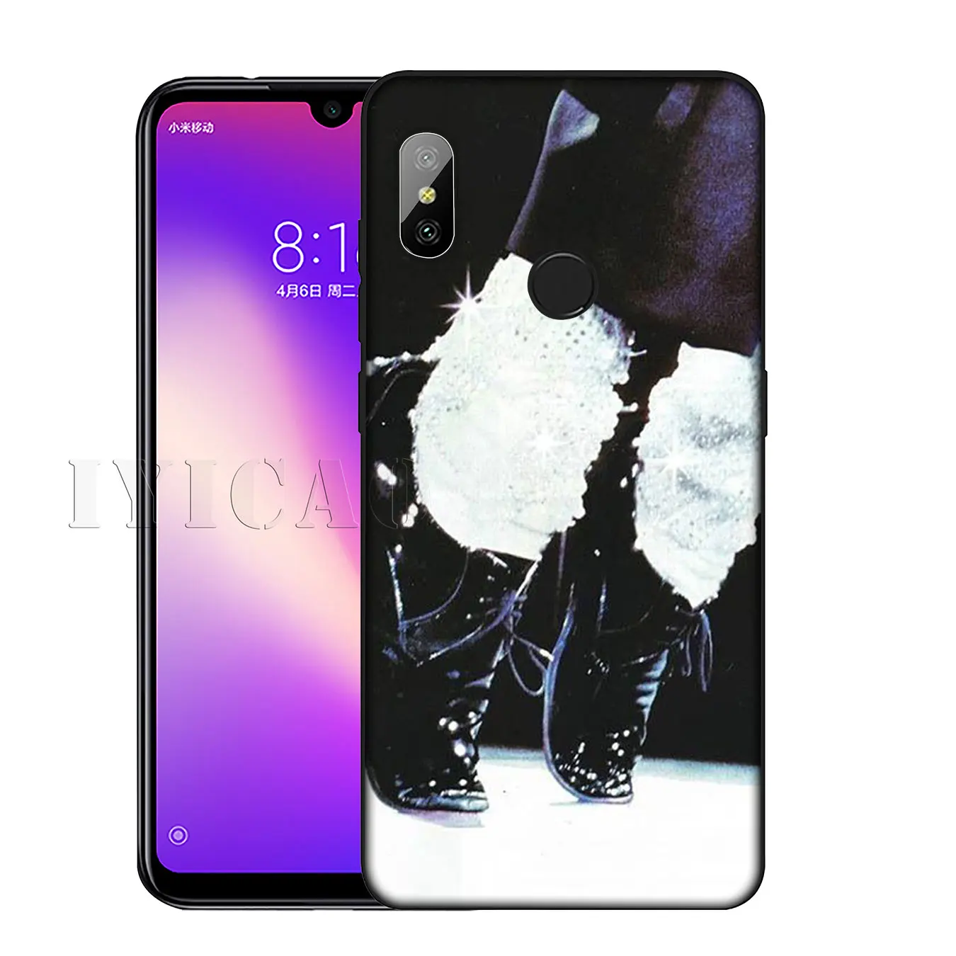 IYICAO Майкл Джексон Мягкий силиконовый чехол для телефона Xiaomi Redmi K20 8A 7A 6A 5A S2 4X 4A GO Note