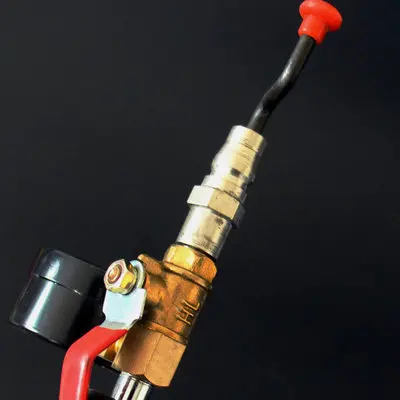 С столом ручной коленчатый наконечник для накачивания шин refilling стержень