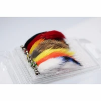tigofly 7 colors assorted zonker streamers trout fly fishing flies lures fly set size 6