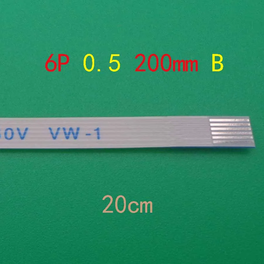 

5pcs FFC FPC Flexible Cable For Asus A550 A550C X550 X550V X550VC X550C X550CC 6-pin power switch flex cable 20cm