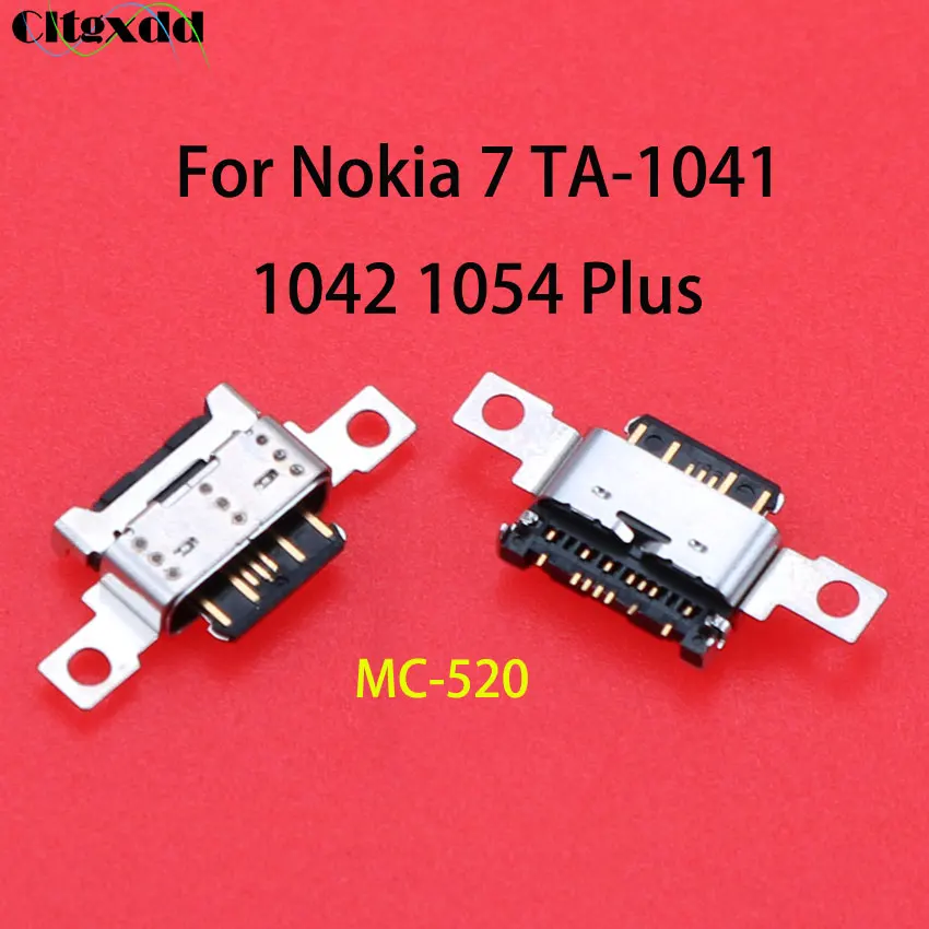 Cltgxdd 1 шт. Micro USB разъем для зарядного порта зарядки док станции Nokia X6 TA 1099 / 6 1000 1003 7