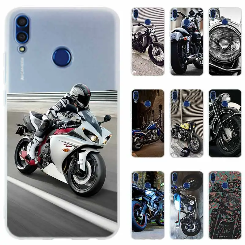 Чехол для телефона Honor 20i 10i из силикона для мотоциклетного спортивного автомобиля Huawei 10 9 lite 8a 8X x10 9a 7A Pro 30 30s.