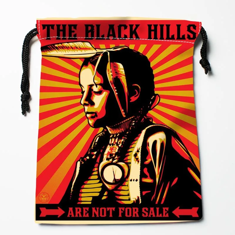 Новое поступление сумки на шнурке Shepard Fairey с принтом заказ для хранения размер 18x22