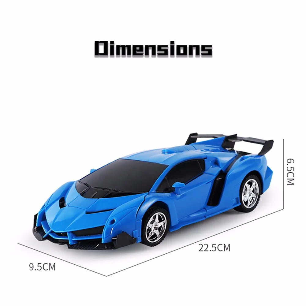 2 в 1 RC автомобиль деформация робот вождение спортивный модель 1:18 дистанционное