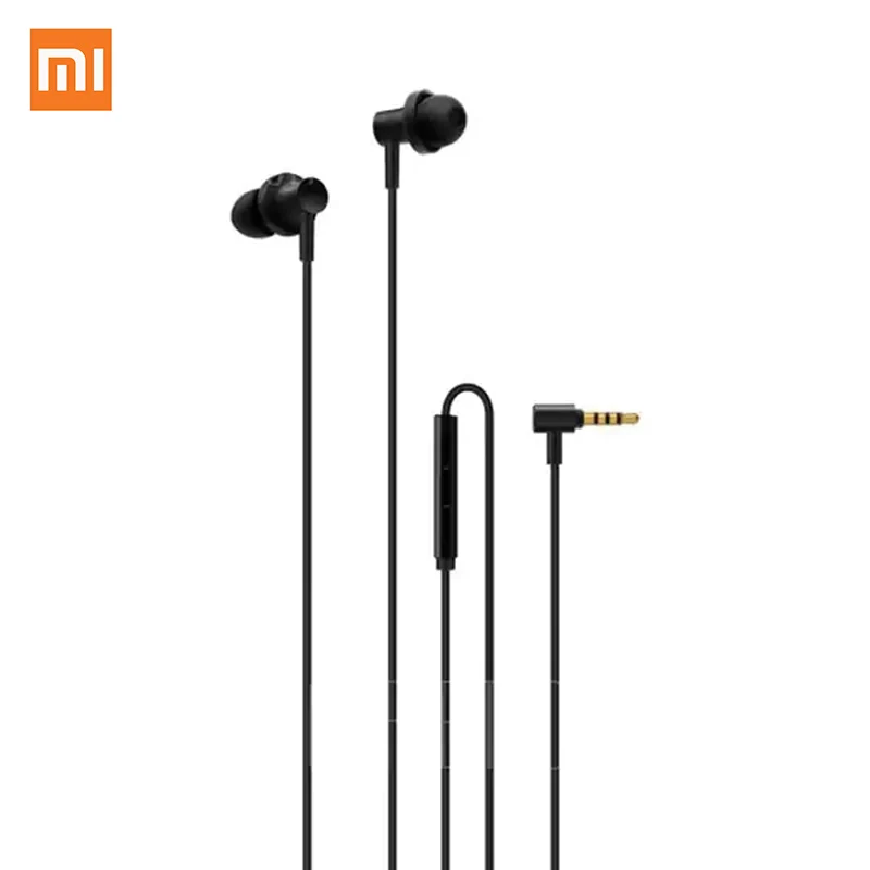 Наушники вкладыши Xiaomi Pro 2 проводные наушники с двойным драйвером и микрофоном