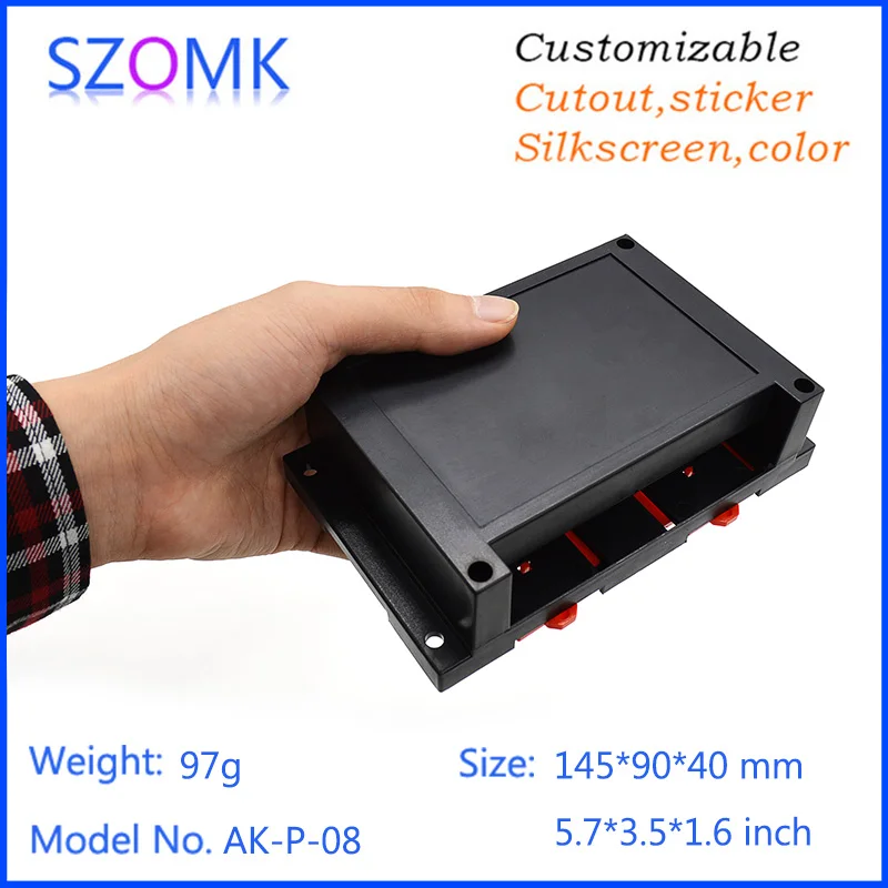 2 шт много ограждение из АБС для управления пластиковым корпусом Пластиковый diy